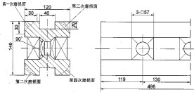 破碎机改进后的板锤结构 破碎机改进后的板锤结构